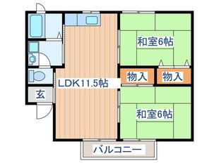 アルトパラシオの物件間取画像